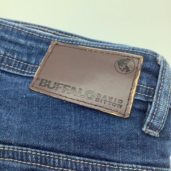 Buffalo David Bitton Jackson Straight Stretch Jeans 38 x 34 (Actual 38 x 33) - Picture 4 of 9